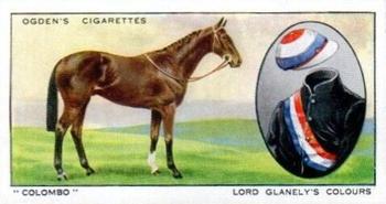 1934 Ogden's Prominent Racehorses of 1933 #5 Colombo Front